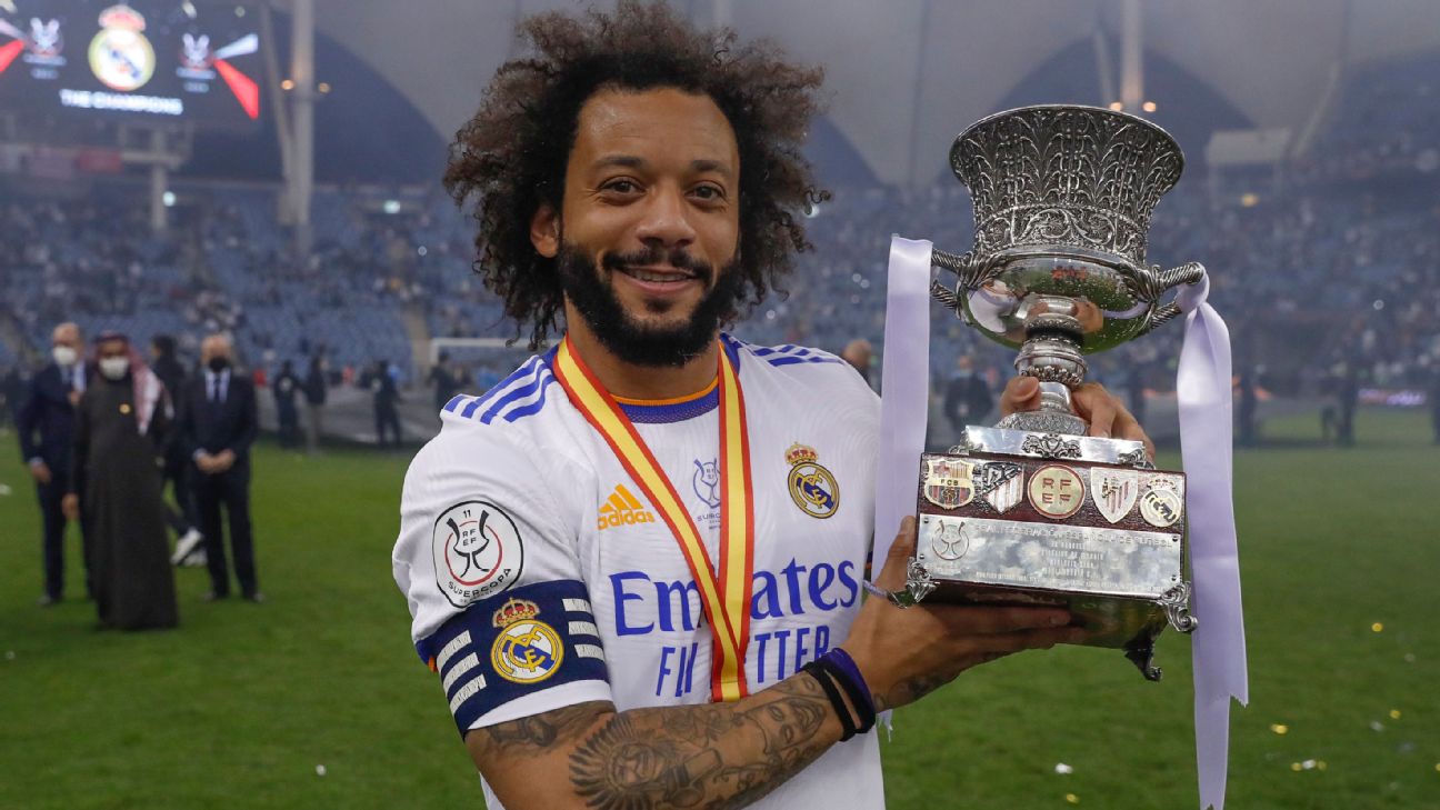 Marcelo magic: No player has won more trophies for Real Madrid