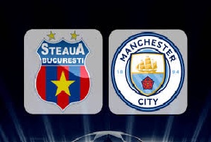 Steaua Bucuresti - Manchester City; tip: Manchester City; odd: 1.44