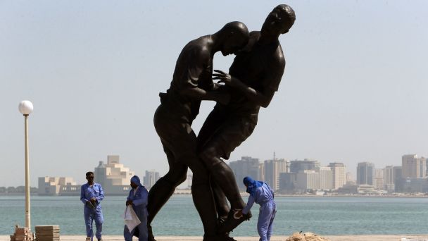 Zidane headbutt statue to be re-installed in Qatar