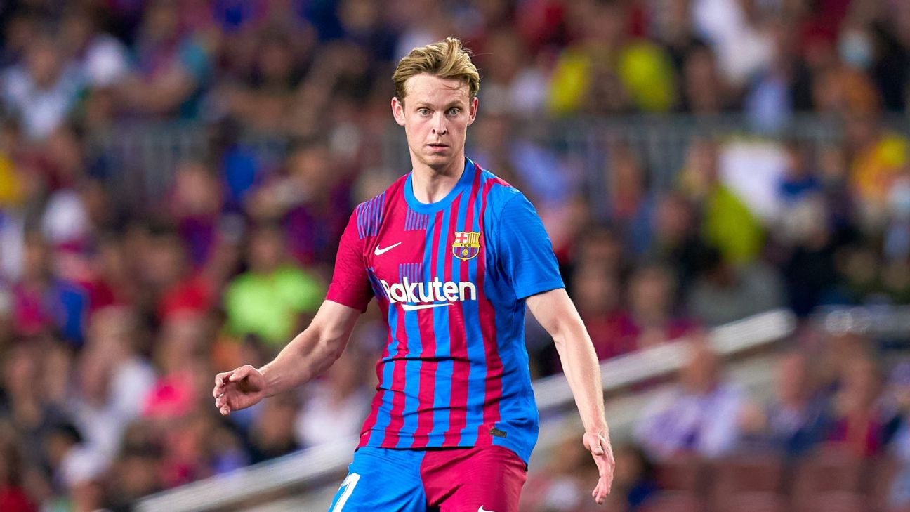 Sources: Barca want €100m from Utd for De Jong