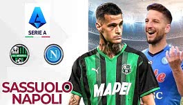 Watch Online: Sassuolo - Napoli (Serie A) 01.12.2021 19:45 - Wednesday