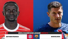 Watch Online: Bayern Munich - Barcelona (Champions League) 13.09.2022 19:00 - Tuesday