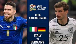 Watch Online: Italy - Germany (UEFA Nations League) 04.06.2022 18:45 - Saturday
