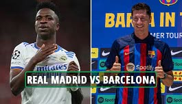 Watch Online: Real Madrid - Barcelona (La Liga) 16.10.2022 14:15 - Sunday